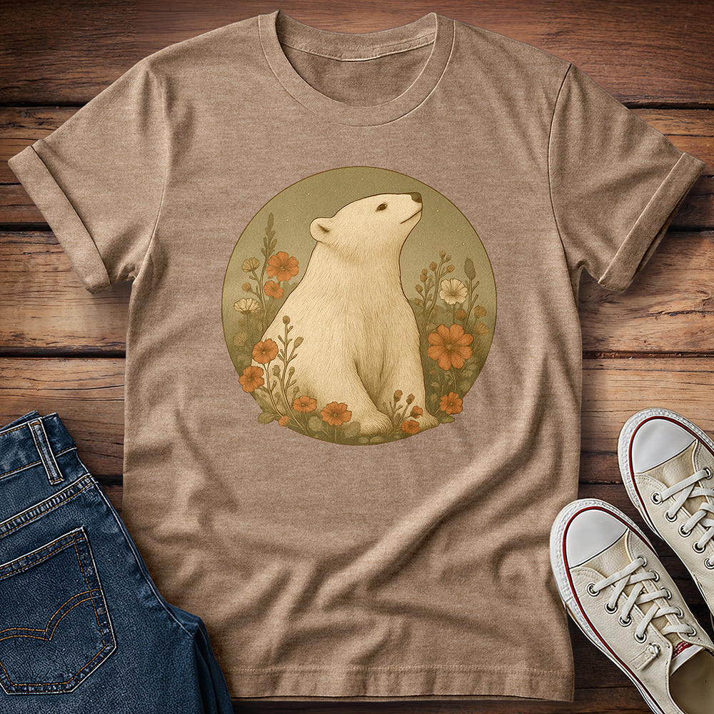 Polar Bear Arctic Foliage T-Shirt