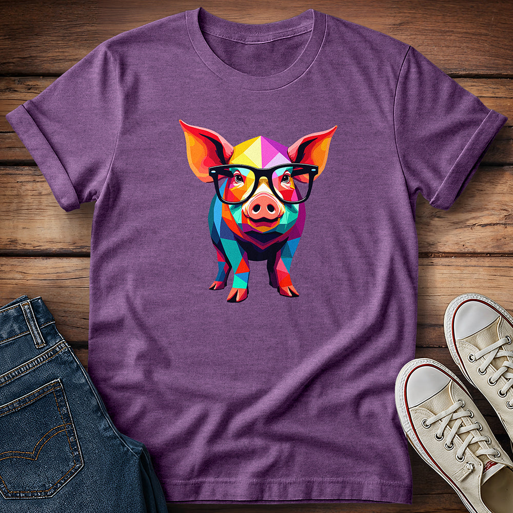 Well Read, Well Fed Pig T-Shirt