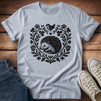 Hedgehog Linocut T-Shirt