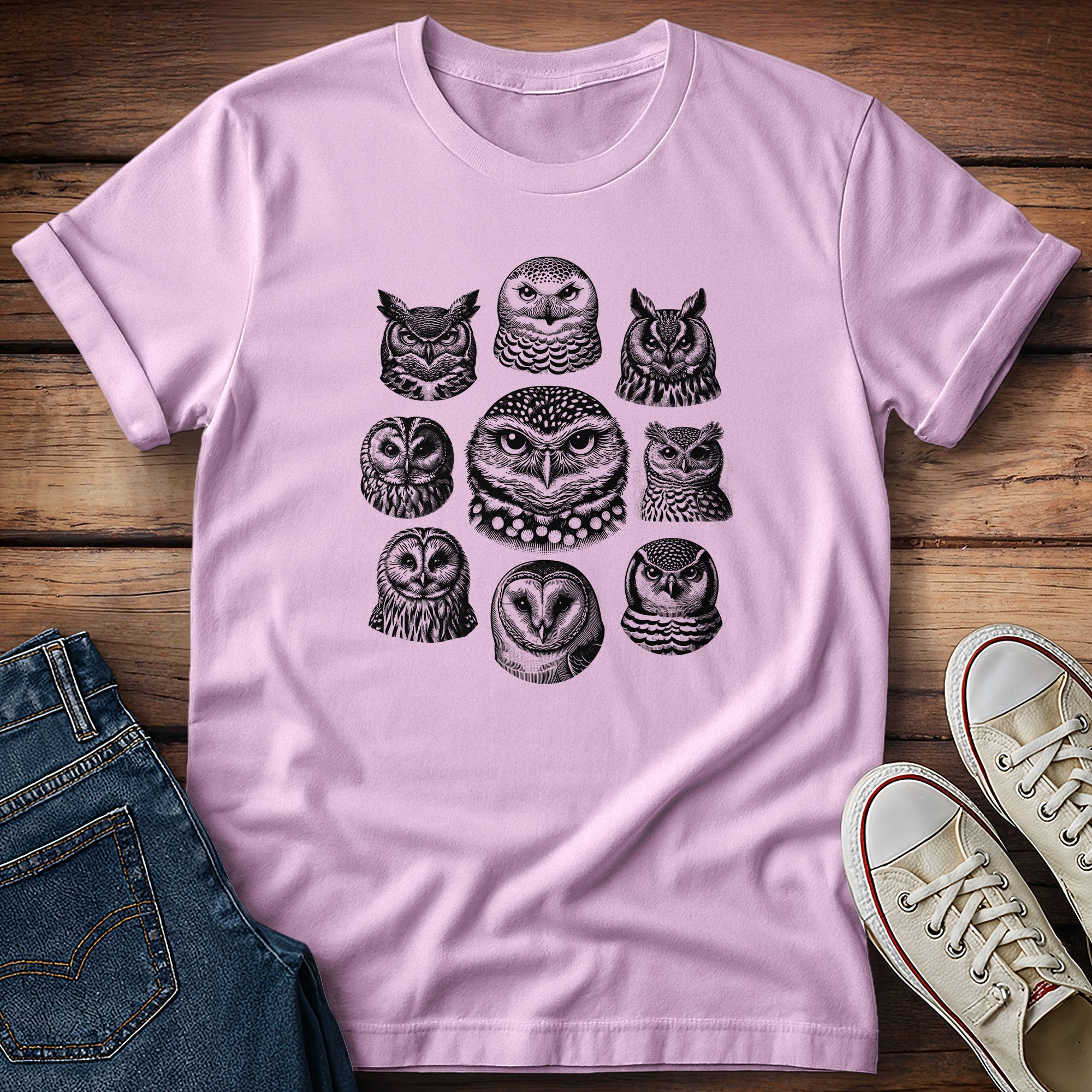 Owl Circle T-Shirt