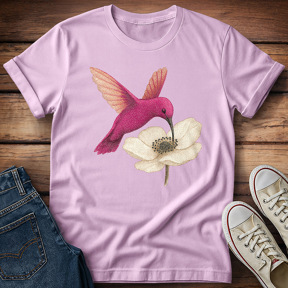 Stippled Violet Hummingbird T-Shirt
