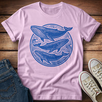 Blue Whales T- Shirt