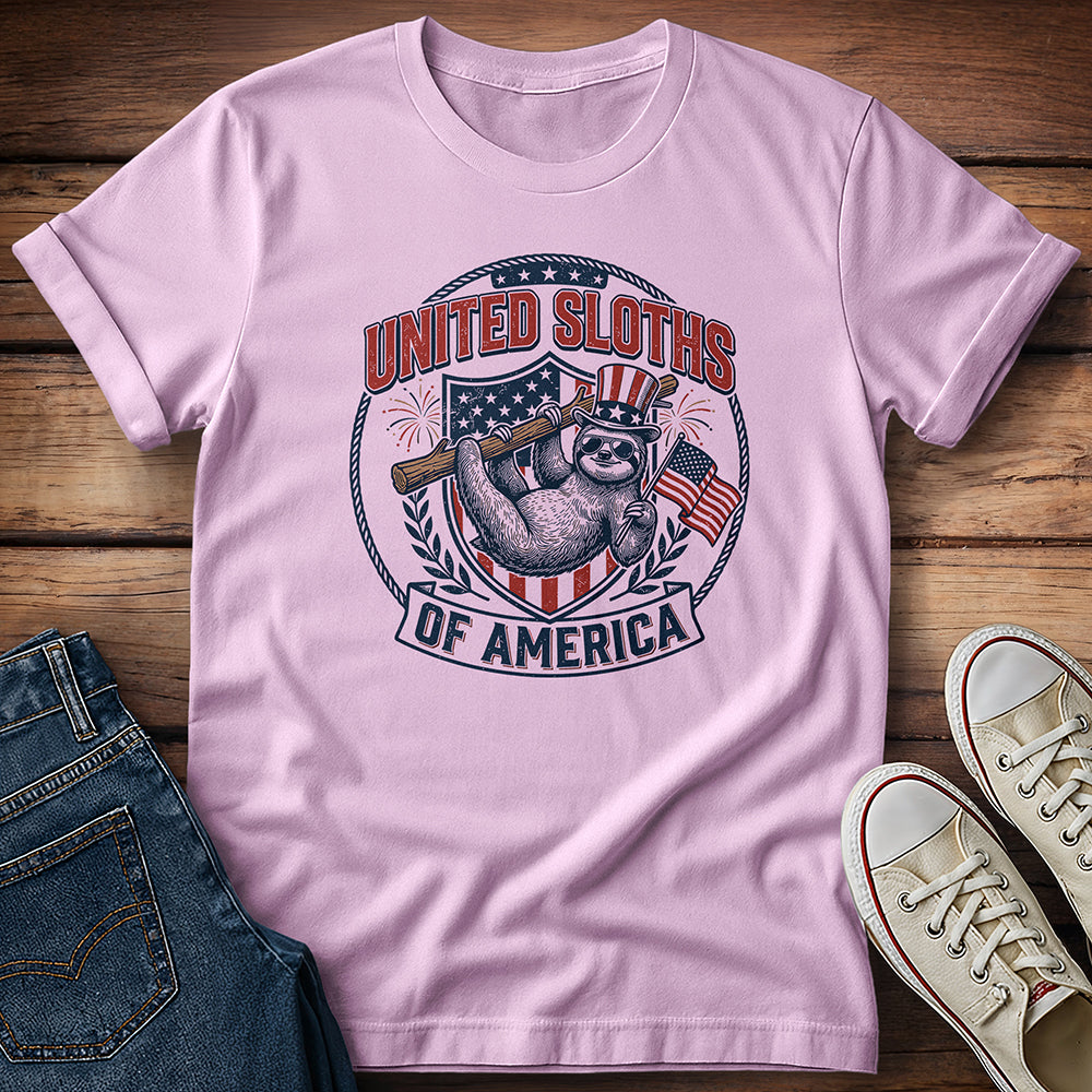 United Sloths of America T-Shirt
