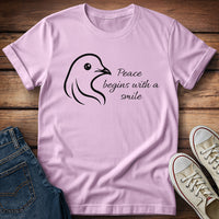 Dove Peace Begins with a Smile T-Shirt