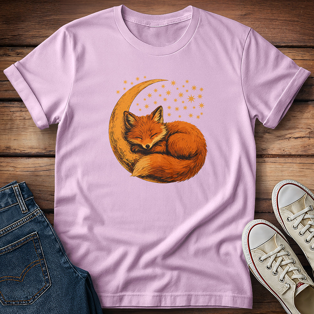 Crescent Moon Fox T-Shirt