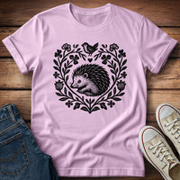Hedgehog Linocut T-Shirt