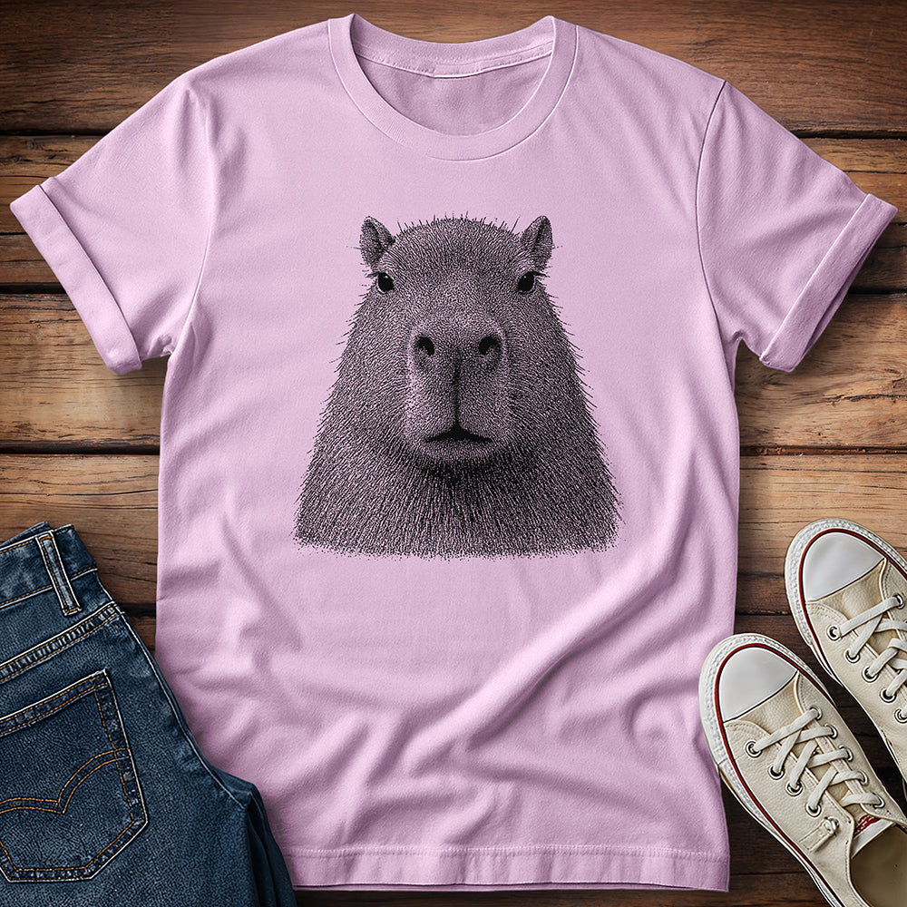 Stippled Capybara 2 T-Shirt