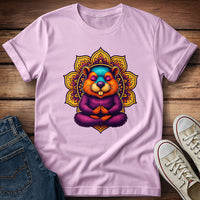 Meditating Beaver Mandala T-Shirt