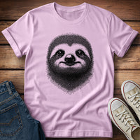 Stippled Sloth T- Shirt