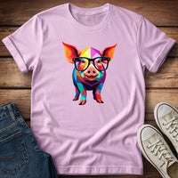 Well Read, Well Fed Pig T-Shirt