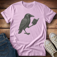 Crow Reading T-Shirt