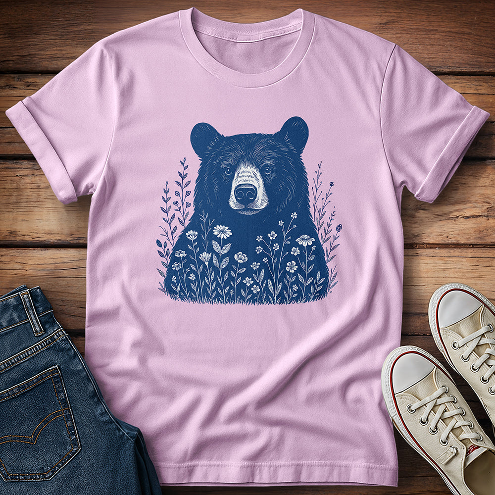 Bear in Wildflowers T-Shirt
