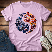 Yin Yang Butterflies T-Shirt