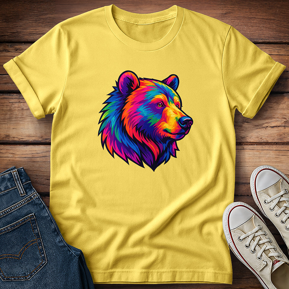 Psychedelic Grizzly Bear T-Shirt