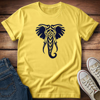 Midnight Tribal Elephant T-Shirt