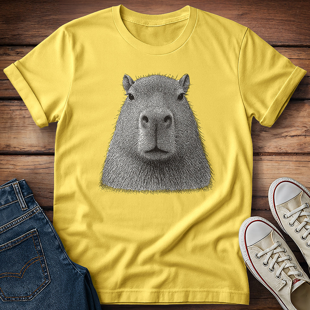 Stippled Capybara T-Shirt