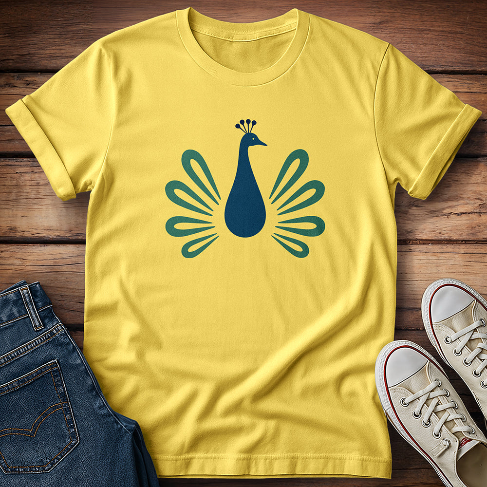 Playful Peacock T-Shirt