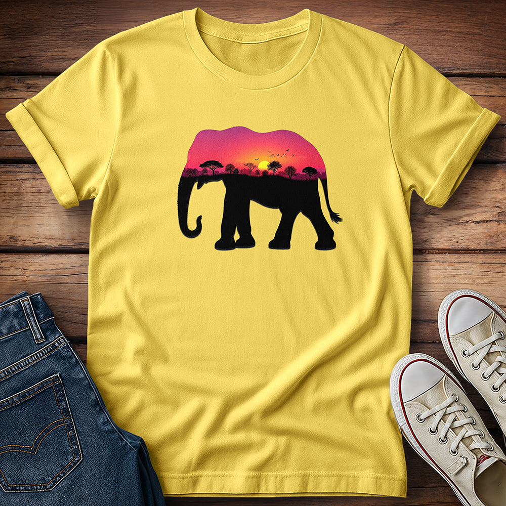 Elephant and Savannnah T-Shirt