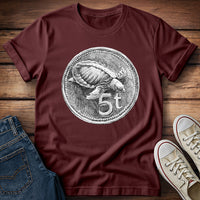 Sea Turtle Coin - Papua New Guinea T-Shirt