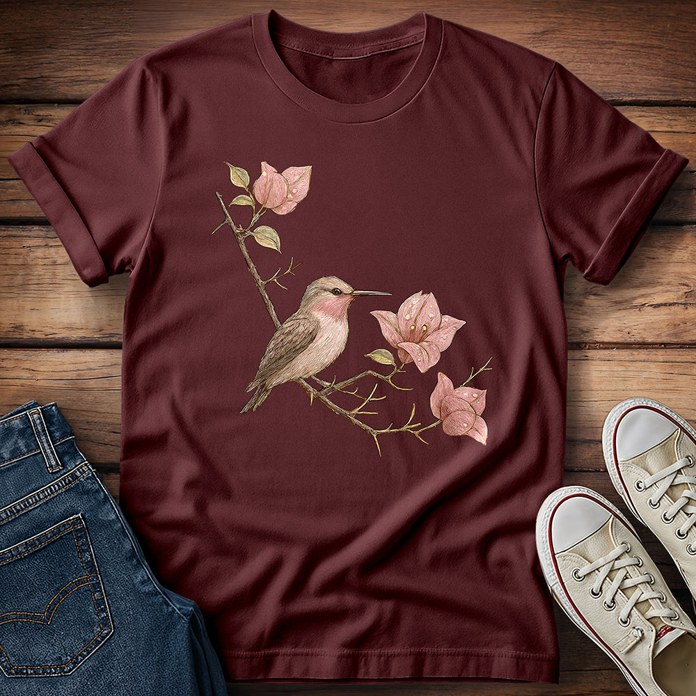Hummingbird on Branch T-Shirt