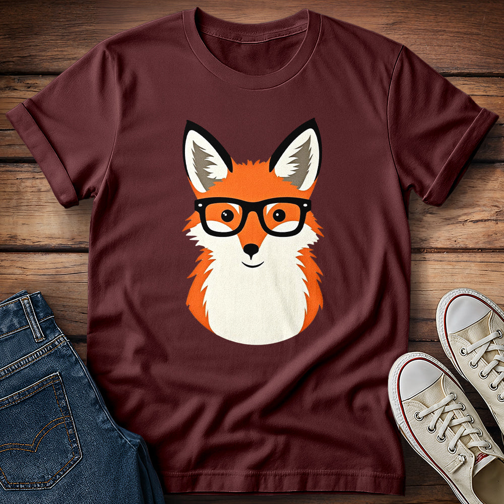 Fox With Glasses T-Shirt