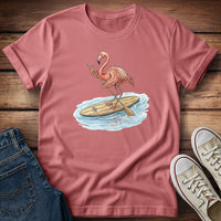 Flamingo Finds Its Balance T-Shirt