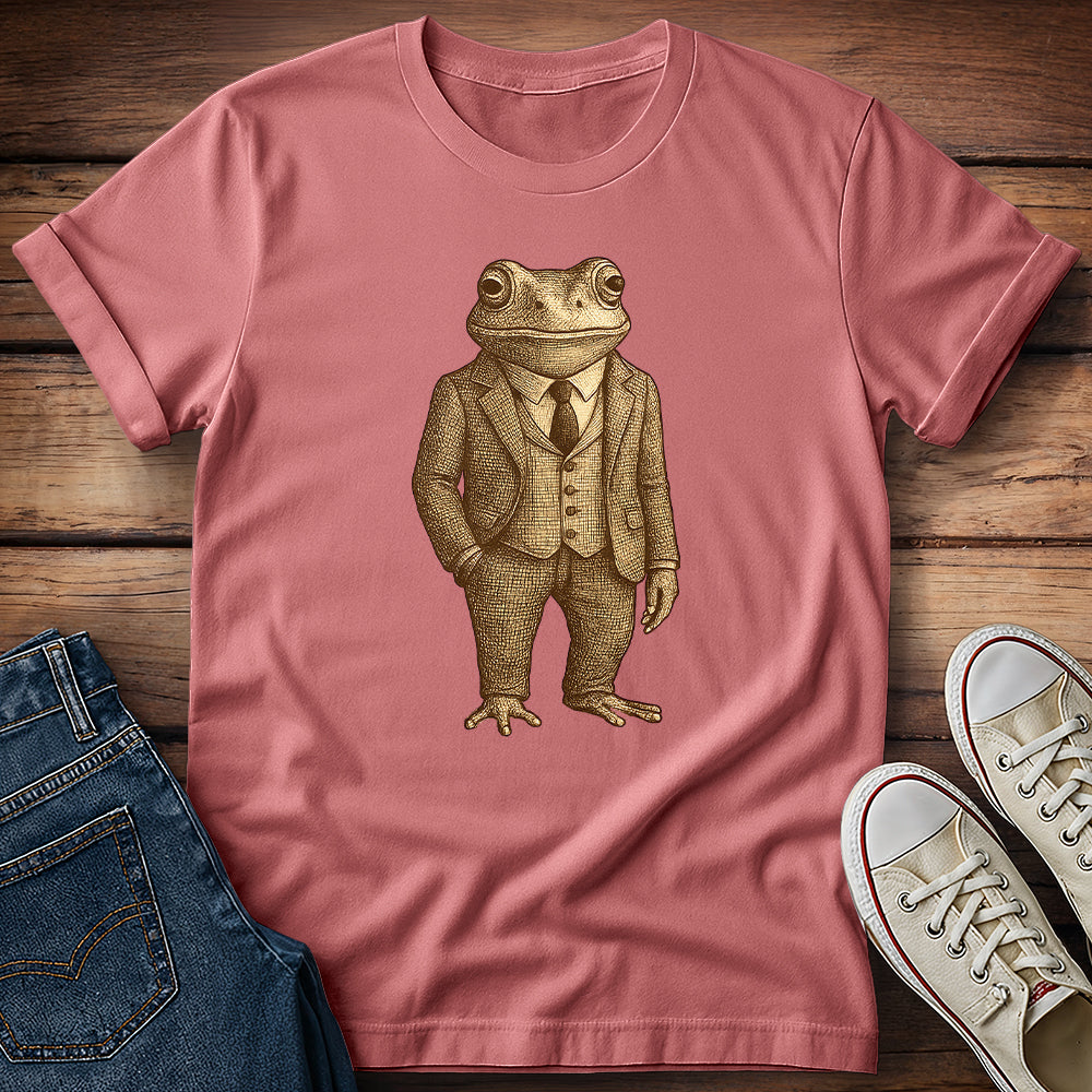 Frog in Suit T-Shirt
