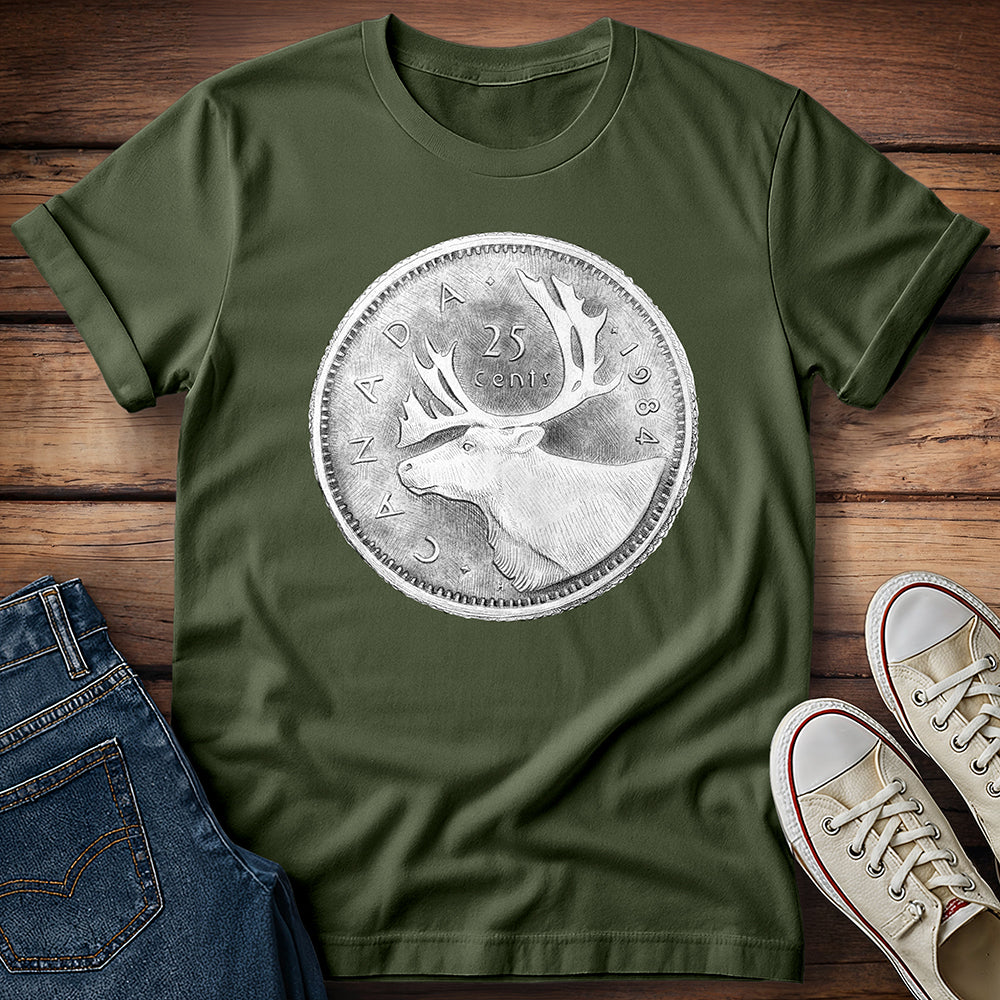 Canada Elk Coin T-Shirt