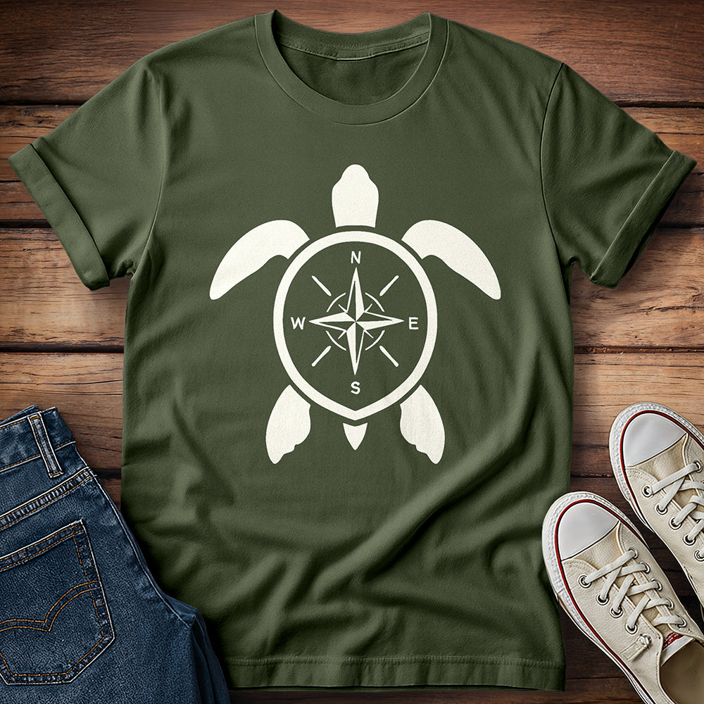 Sea Turtle Compass T- Shirt