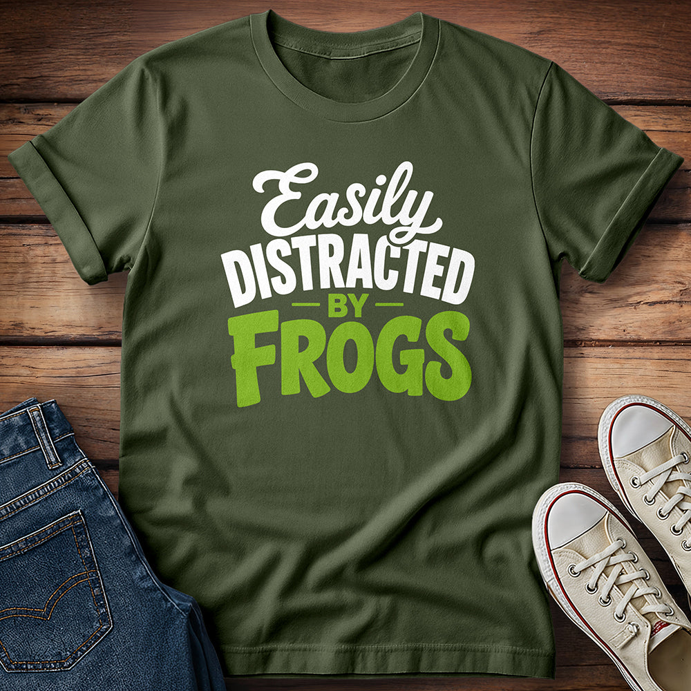 Easily Distracted By Frogs T-Shirt