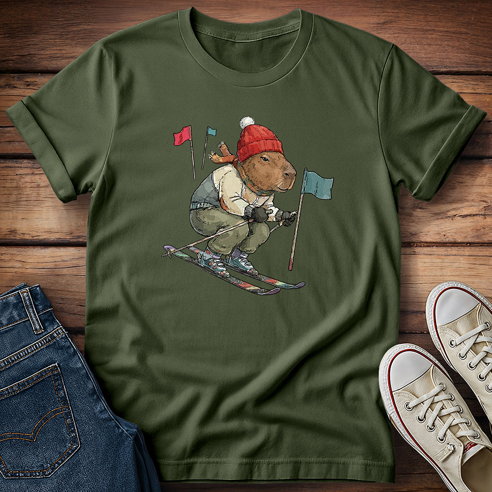 Capybara Slalom, Chill Vibes Only T-Shirt