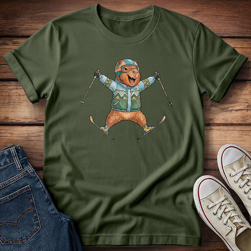 Capybara Airborne T-Shirt