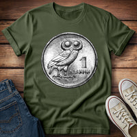 Greek Owl Coin T-Shirt