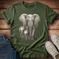 Elephant and Calves T-Shirt