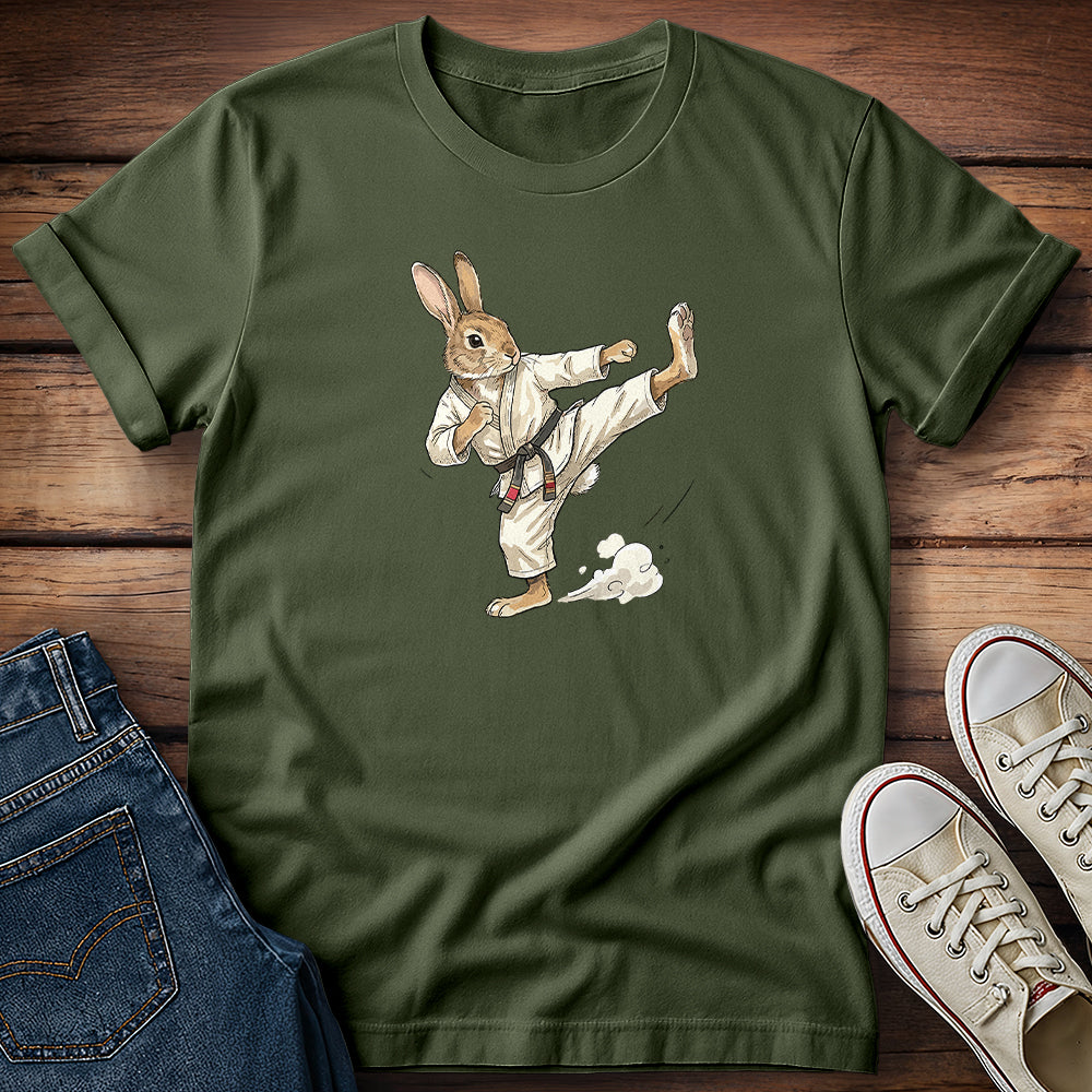 Black Belt Bunny T-Shirt