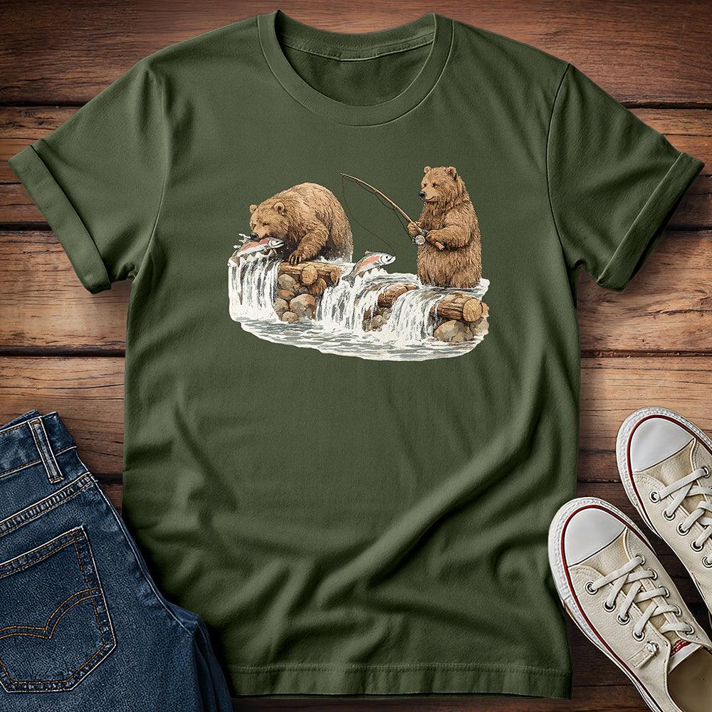 The Great Grizzly Salmon Fish-Off T-Shirt