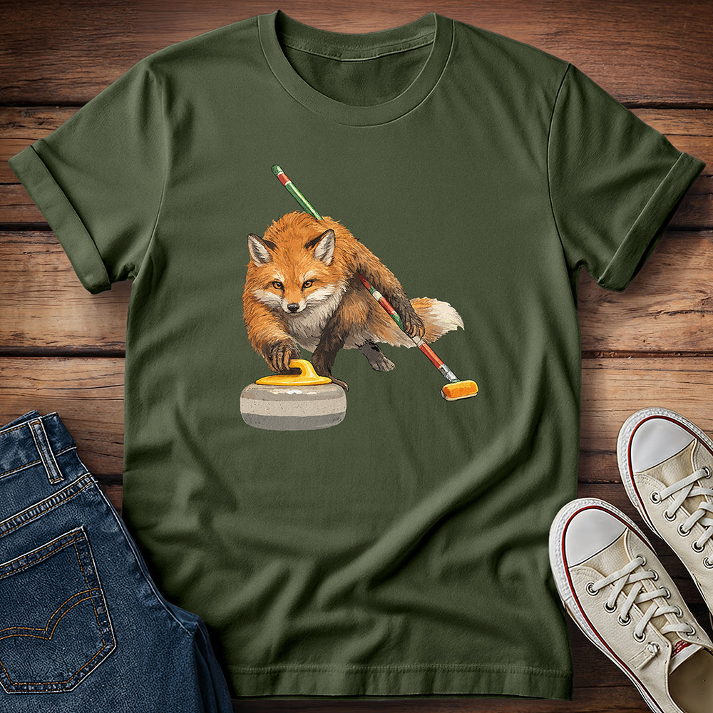 Fox Curling - Brush It Like You Mean It T-Shirt