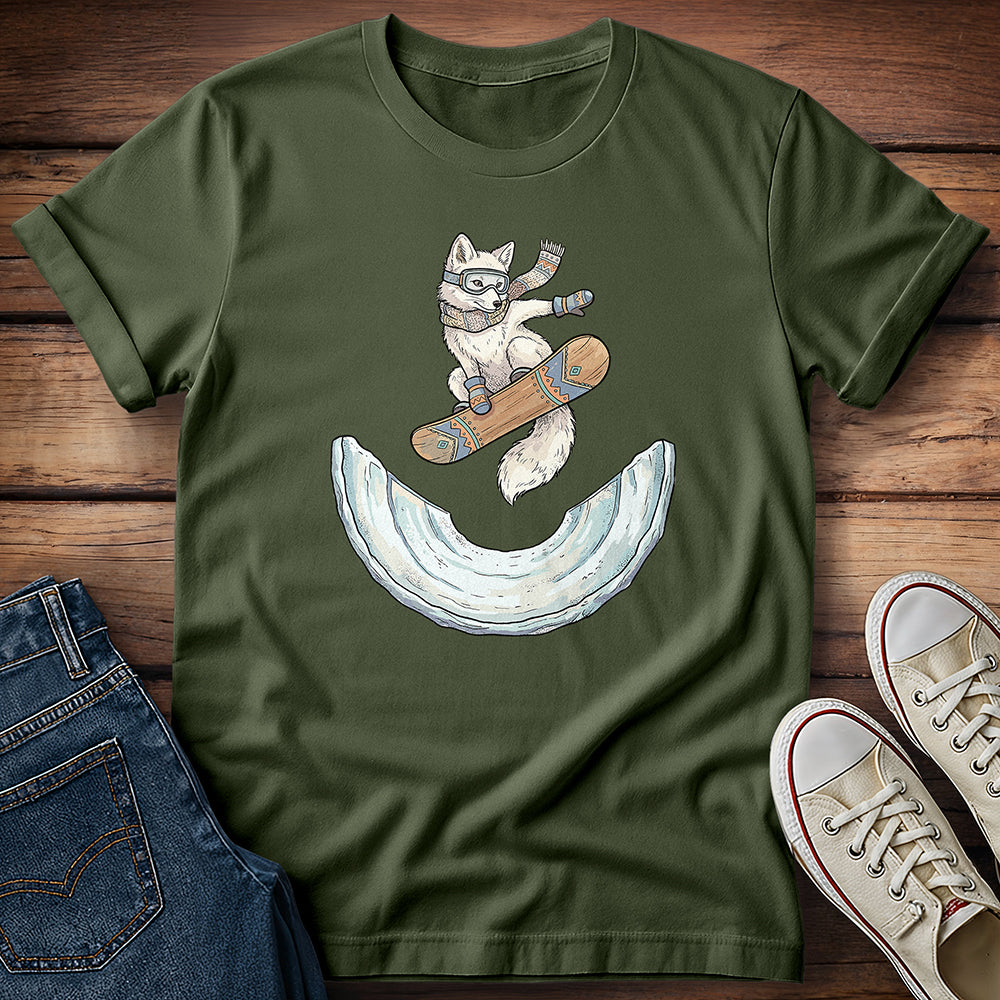 Snowfox In The Halfpipe T-Shirt