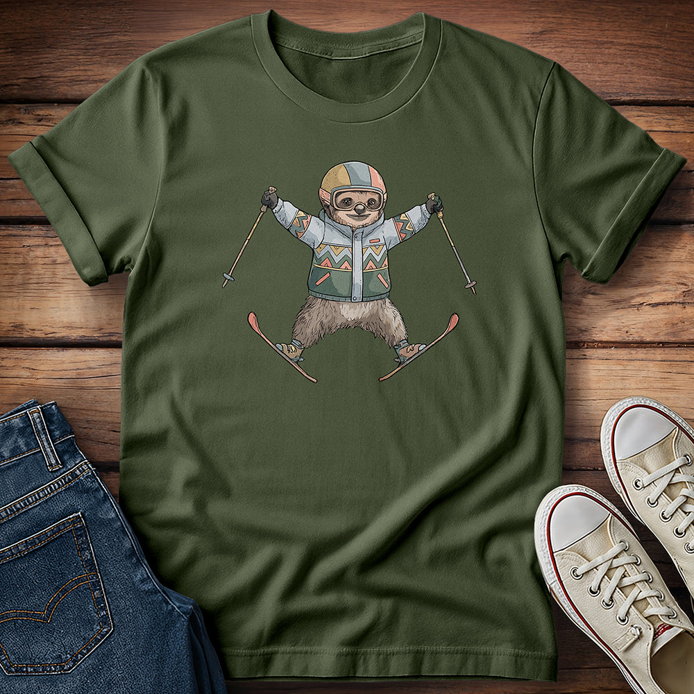 Spread Eagle Sloth Style T-Shirt
