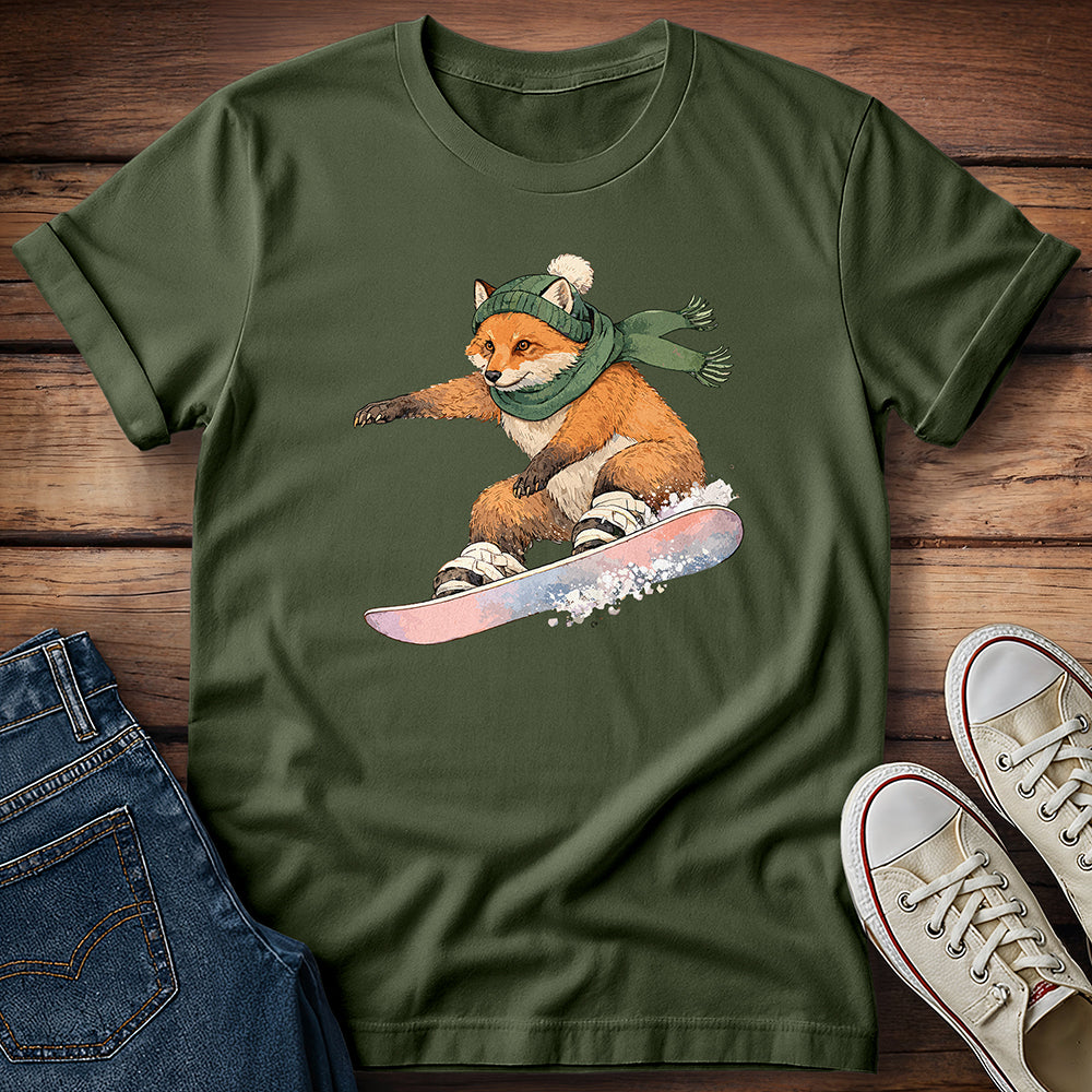 Shred the Slopes, Little Fox T-Shirt