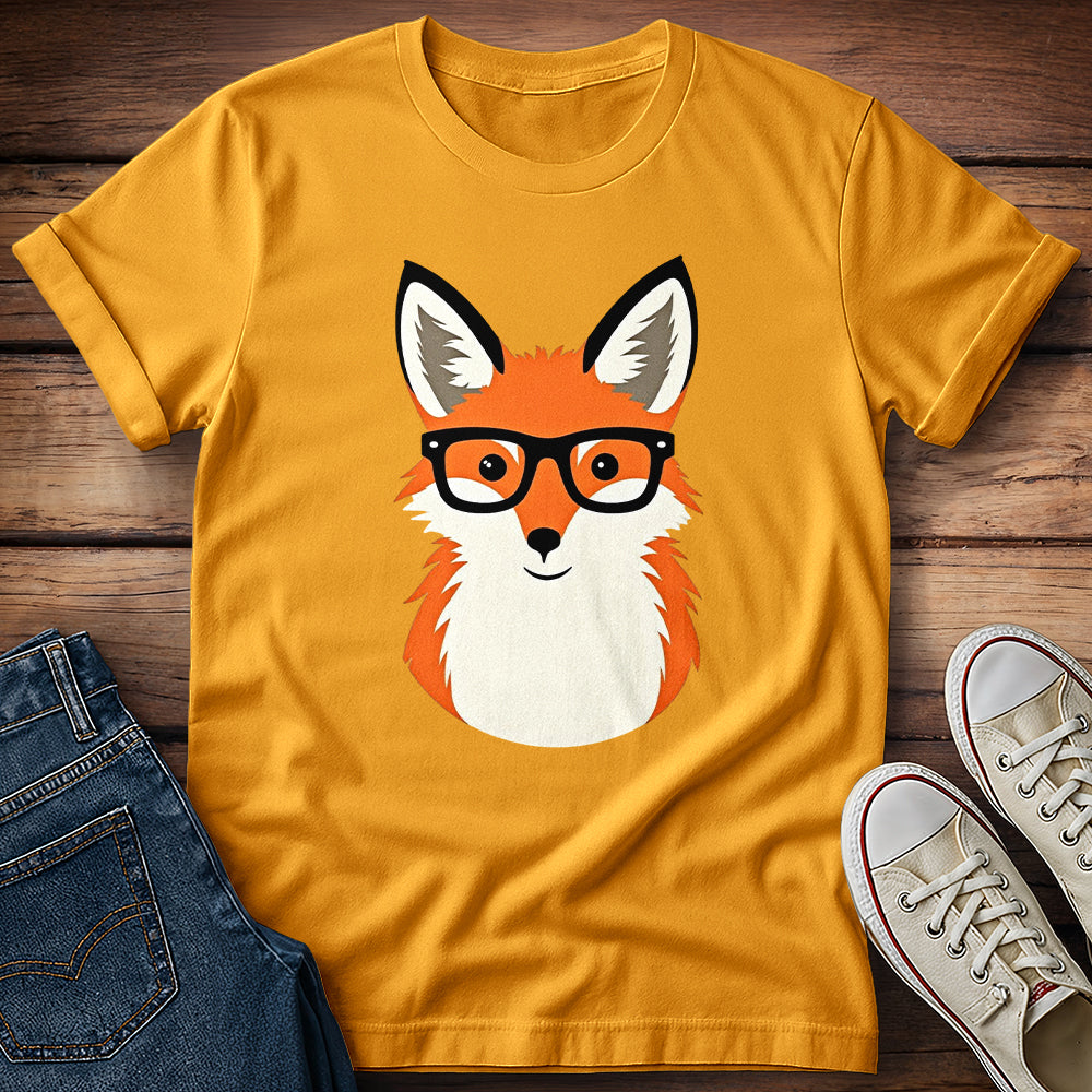 Fox With Glasses T-Shirt