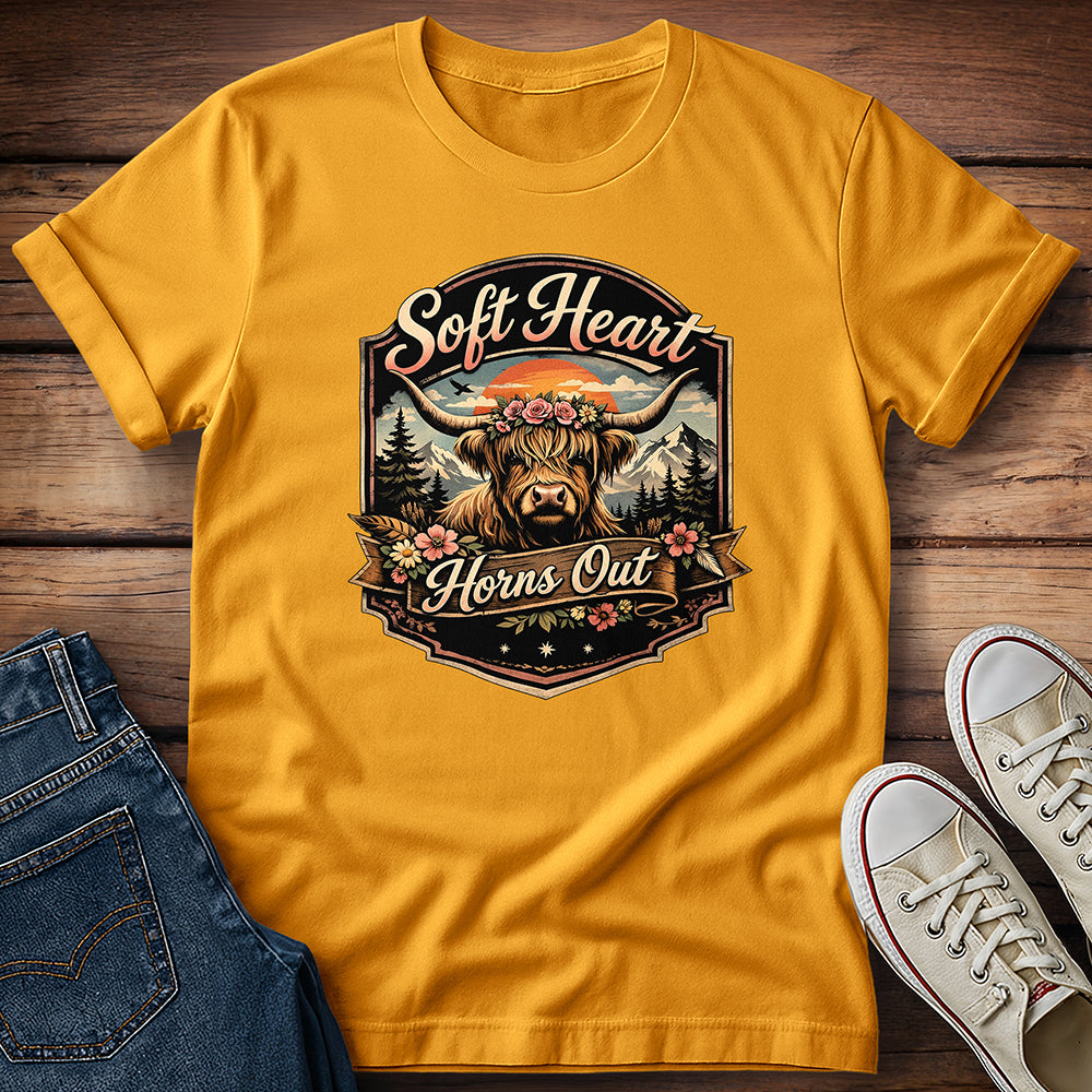Soft Heart Horns Out T-Shirt