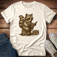 Raccoon Reading T-Shirt