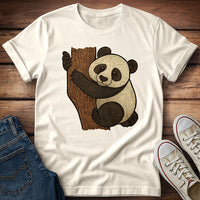 Panda on Tree T-Shirt