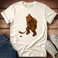 Bear Playing Hockey T-Shirt