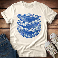 Blue Whales T- Shirt