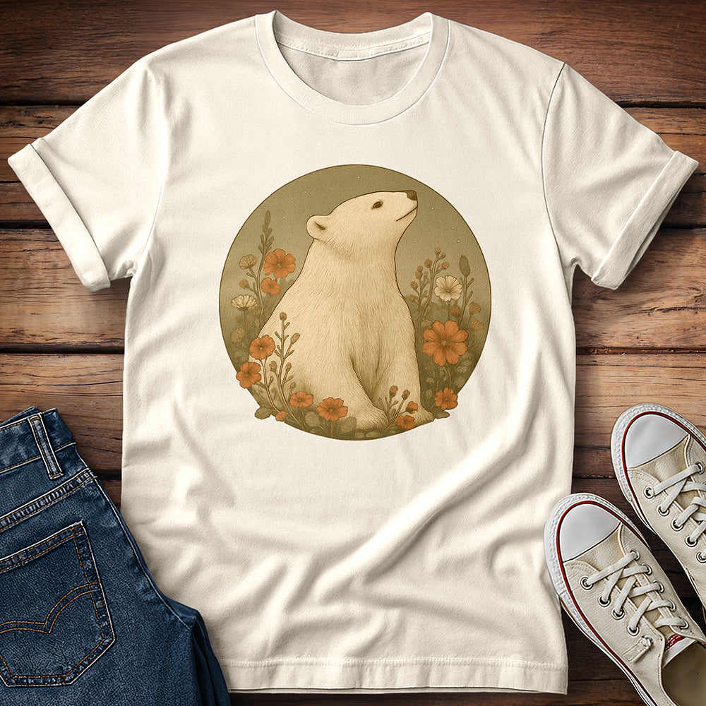 Polar Bear Arctic Foliage T-Shirt