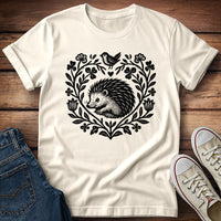 Hedgehog Linocut T-Shirt