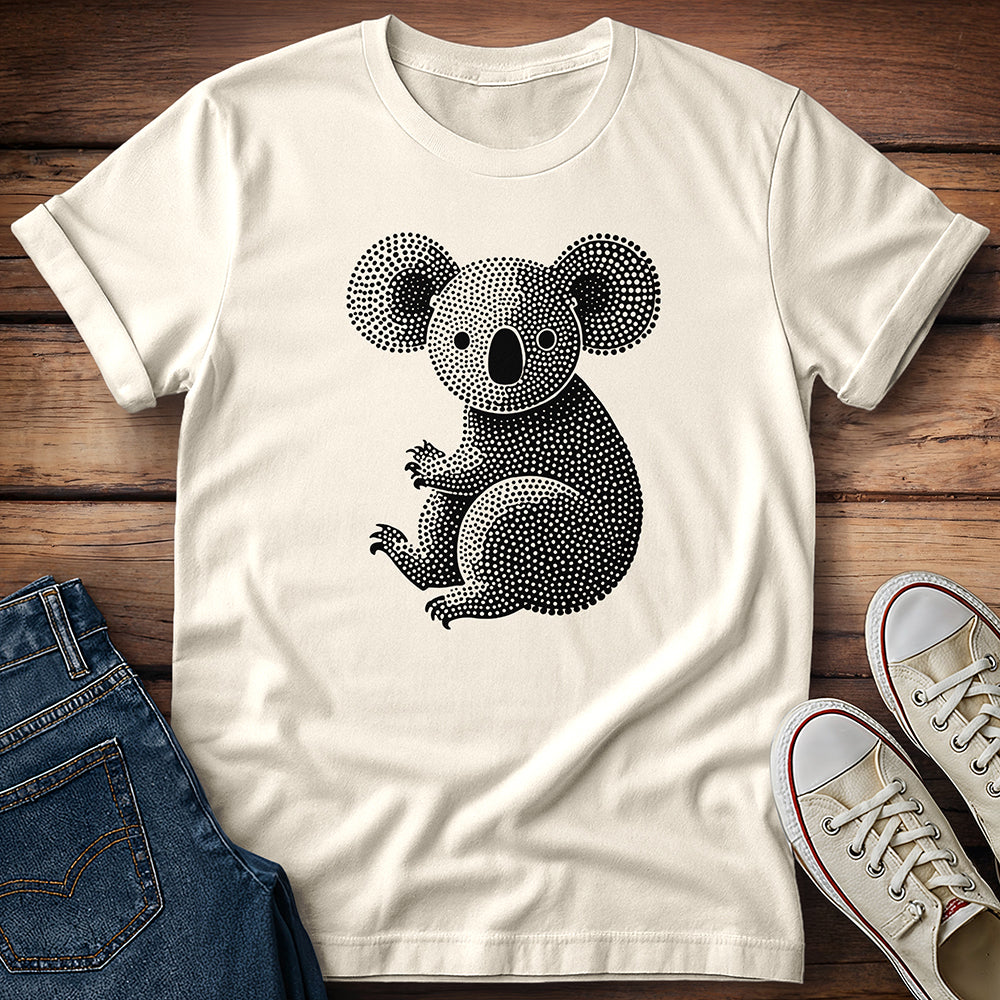 Stippled Koala T-Shirt