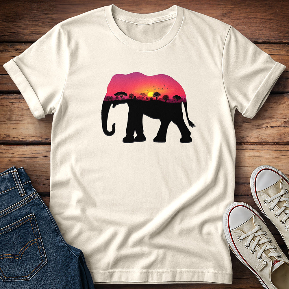 Elephant and Savannnah T-Shirt